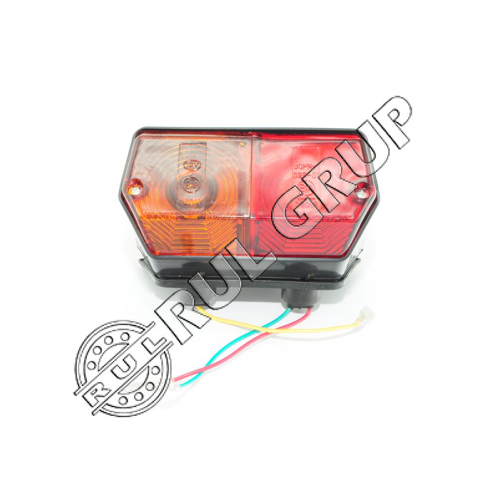 LAMPA STOP ROSU+GALBEN SPATE STANGA U650 UTB